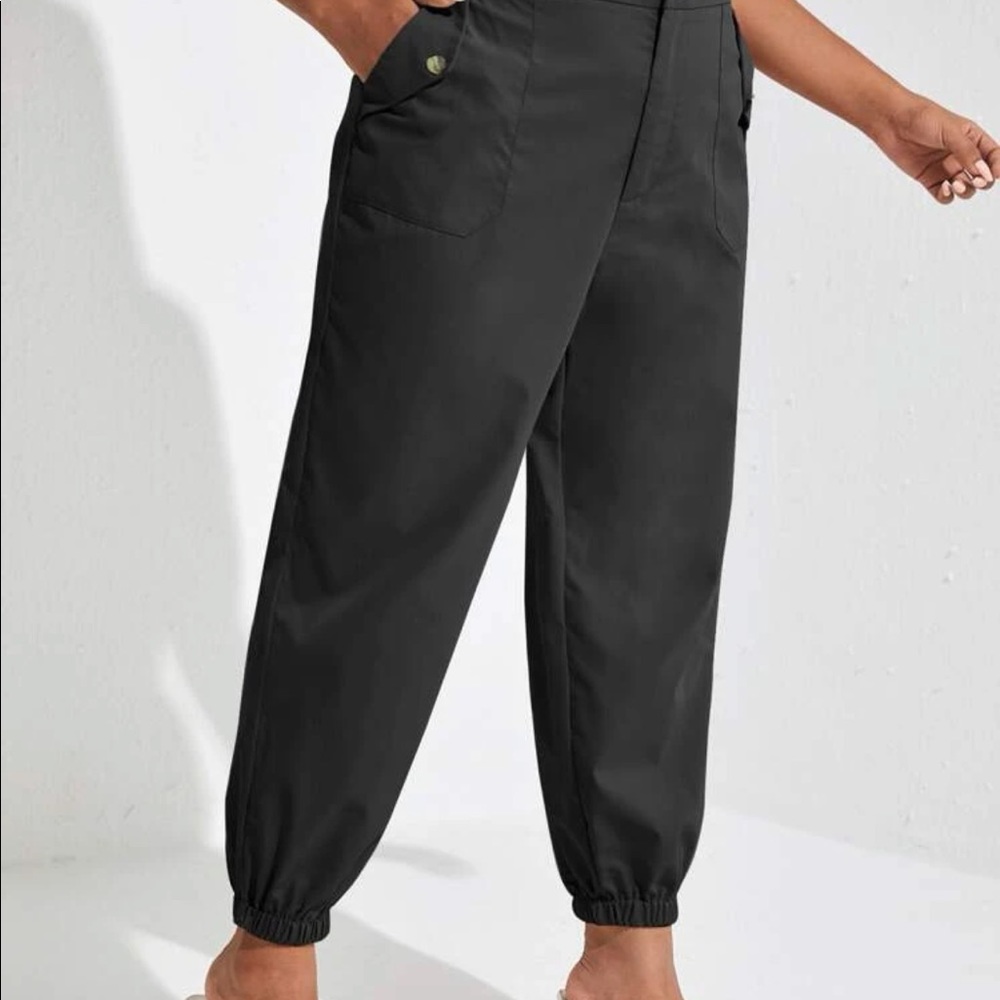 Black joggers